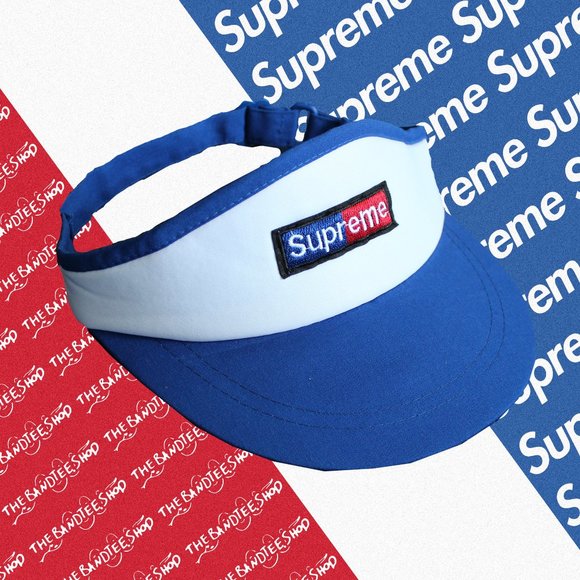 Vintage Other - Vintage Custom SUPREME Visor